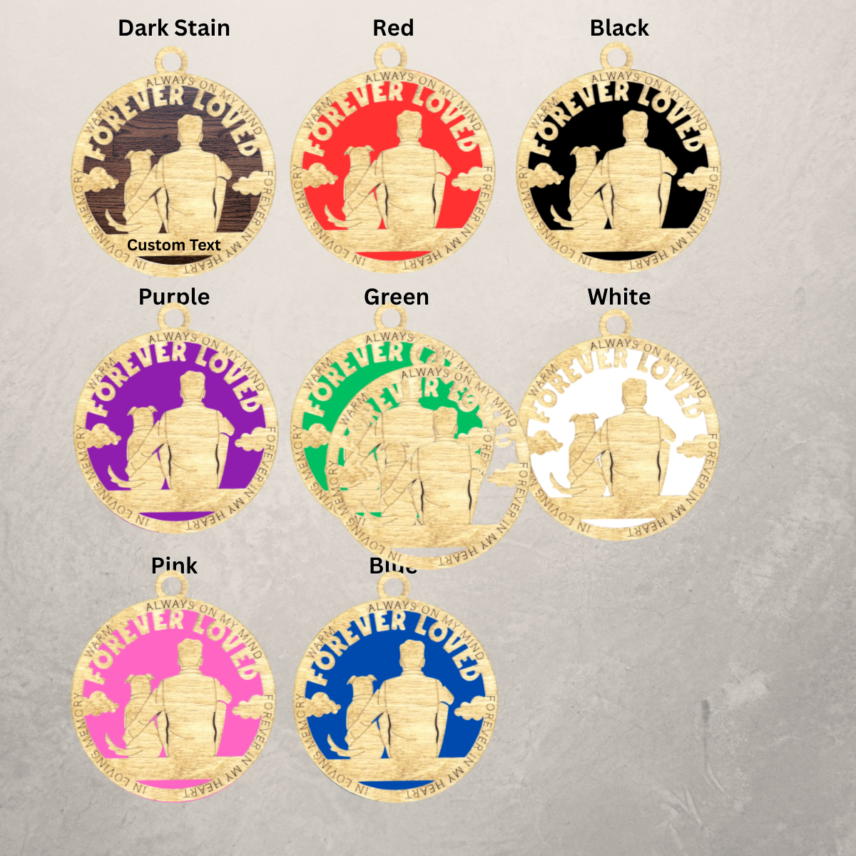 Dog Memorial Ornament