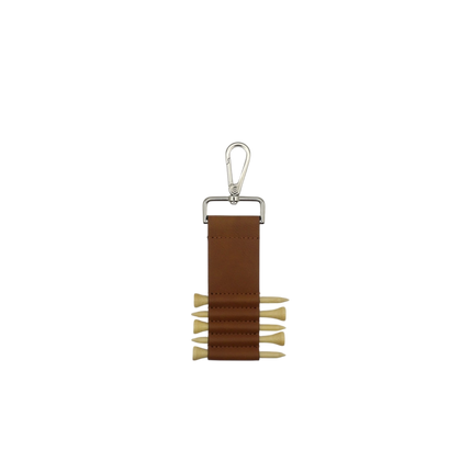 Leatherette Golf Tee Holder