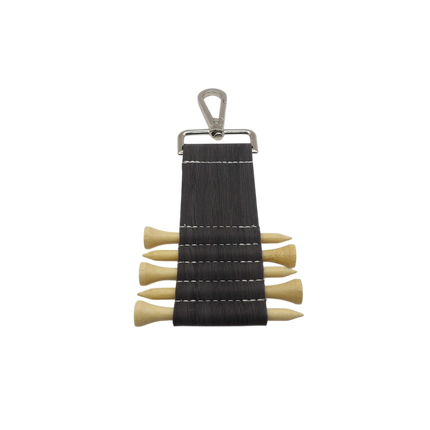 Leatherette Golf Tee Holder