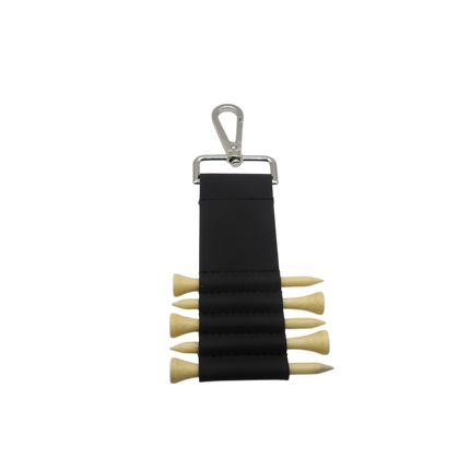 Leatherette Golf Tee Holder