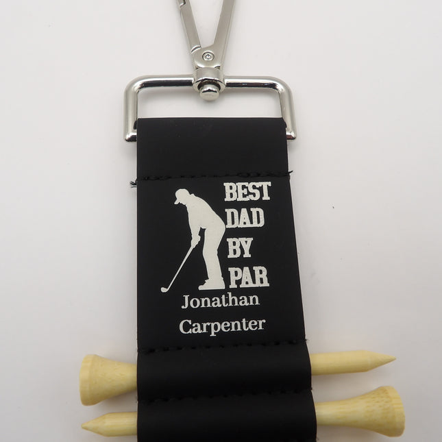 Leatherette Golf Tee Holder