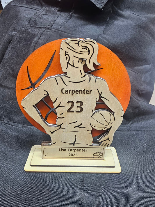 Female Basketball Stand Small/Large