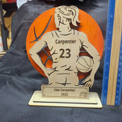 Female Basketball Stand Small/Large