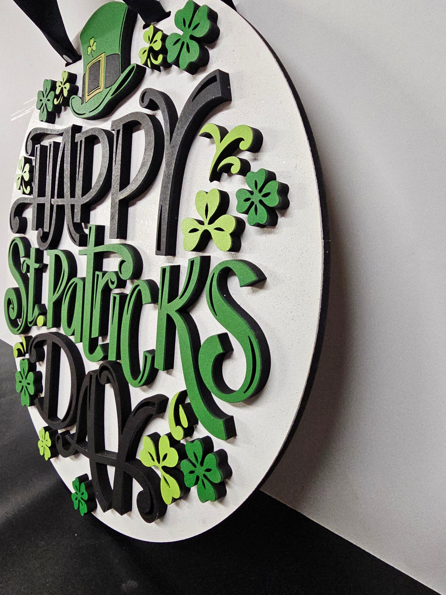 St. Patrick's day sign 12in