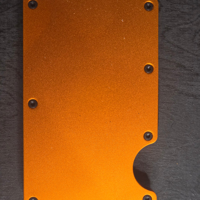 Custom Metal engraved wallet