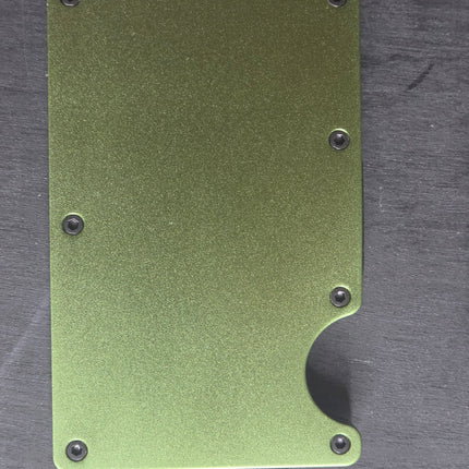 Custom Metal engraved wallet