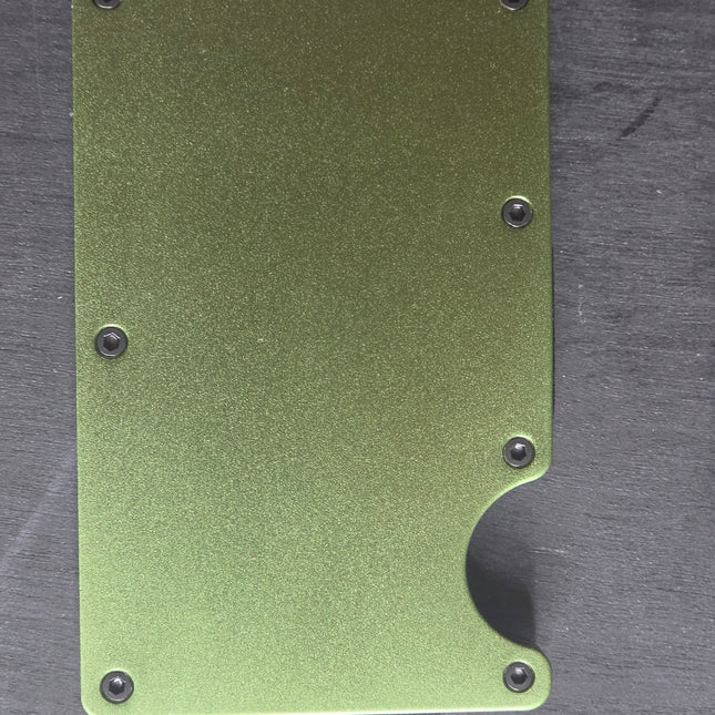 Custom Metal engraved wallet