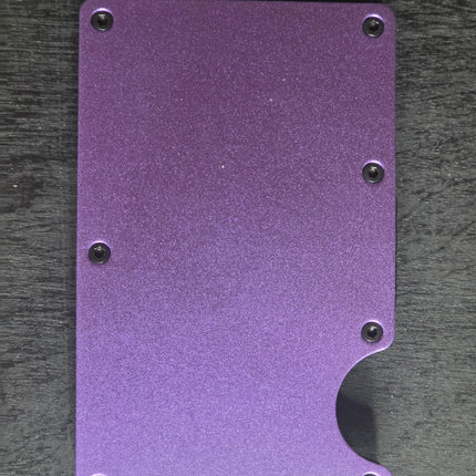 Custom Metal engraved wallet