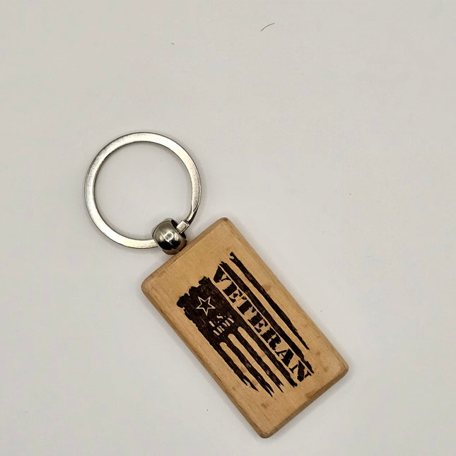 Army Veteran Keychain