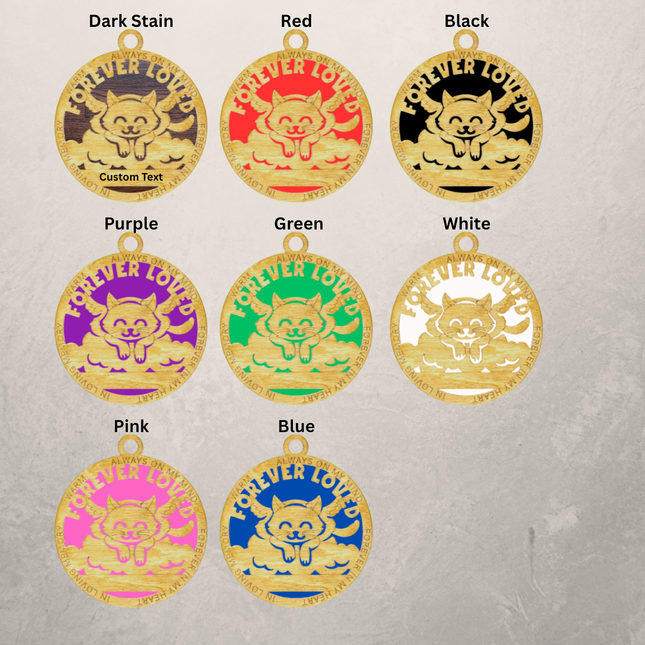 Cat Memorial Ornament