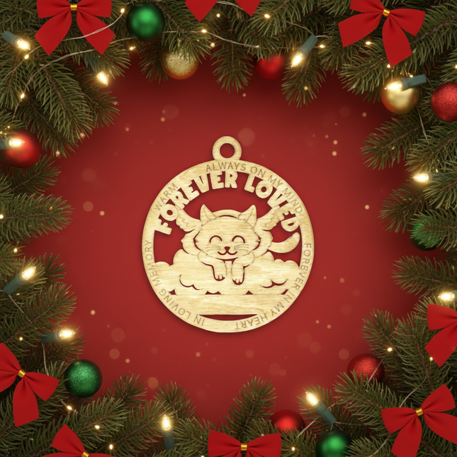 Cat Memorial Ornament