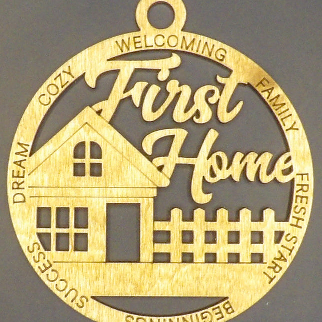 First Home Ornament