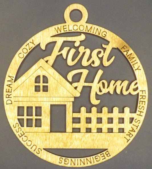 First Home Ornament