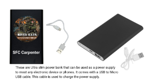 1191st Slim Power Bank