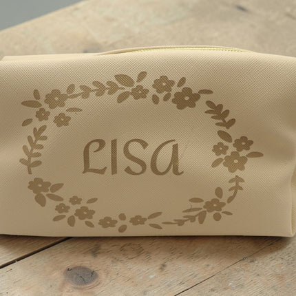 Custom Leatherette Make up bag