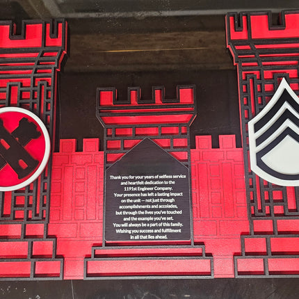 Castle Plaque