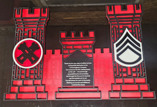 Castle Plaque